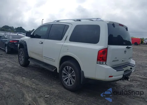 2015 Nissan Armada Sl from USA, damaged, VIN 5N1BA0ND4FN613800